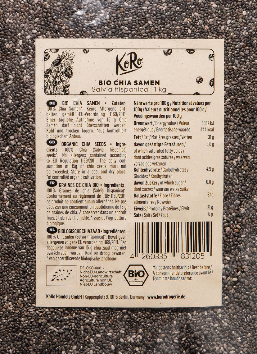 Bio Chia Samen 1 kg