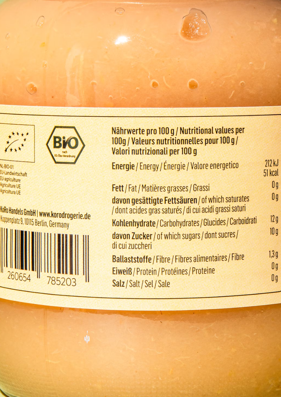 Bio Apfelmark 700g