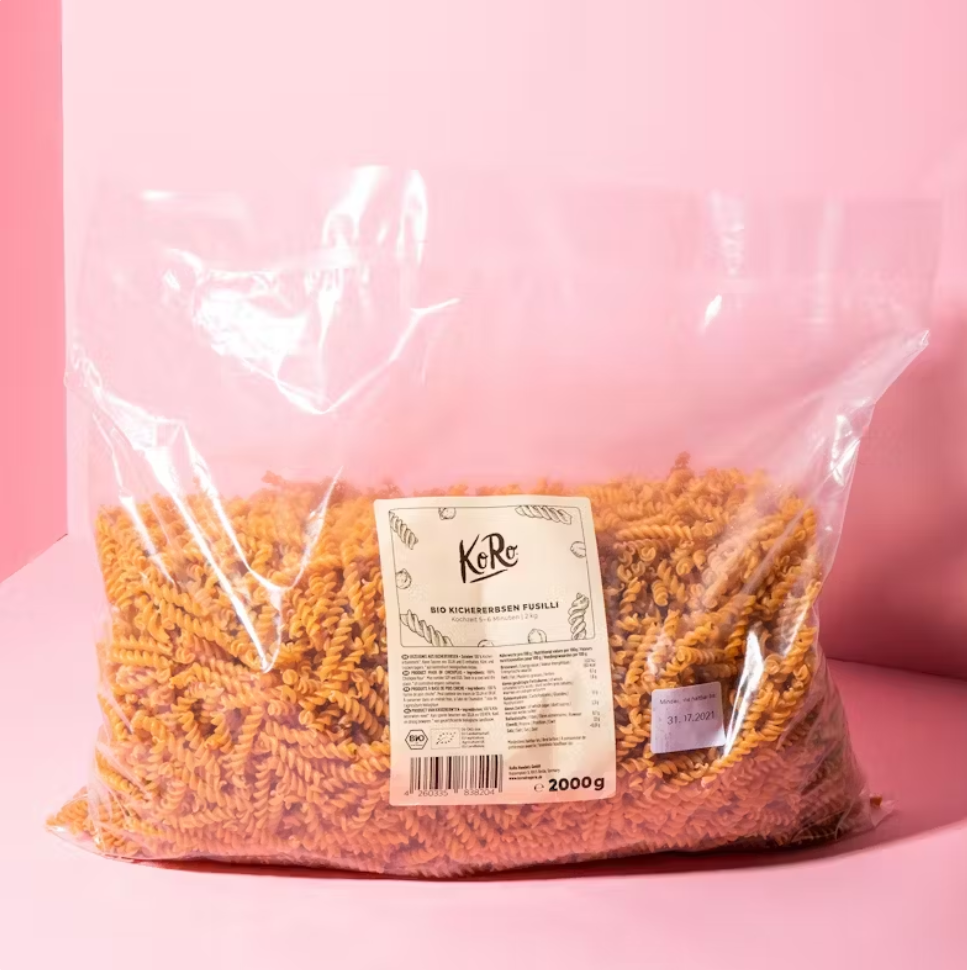 Bio Fusilli aus Kichererbsen 2 kg