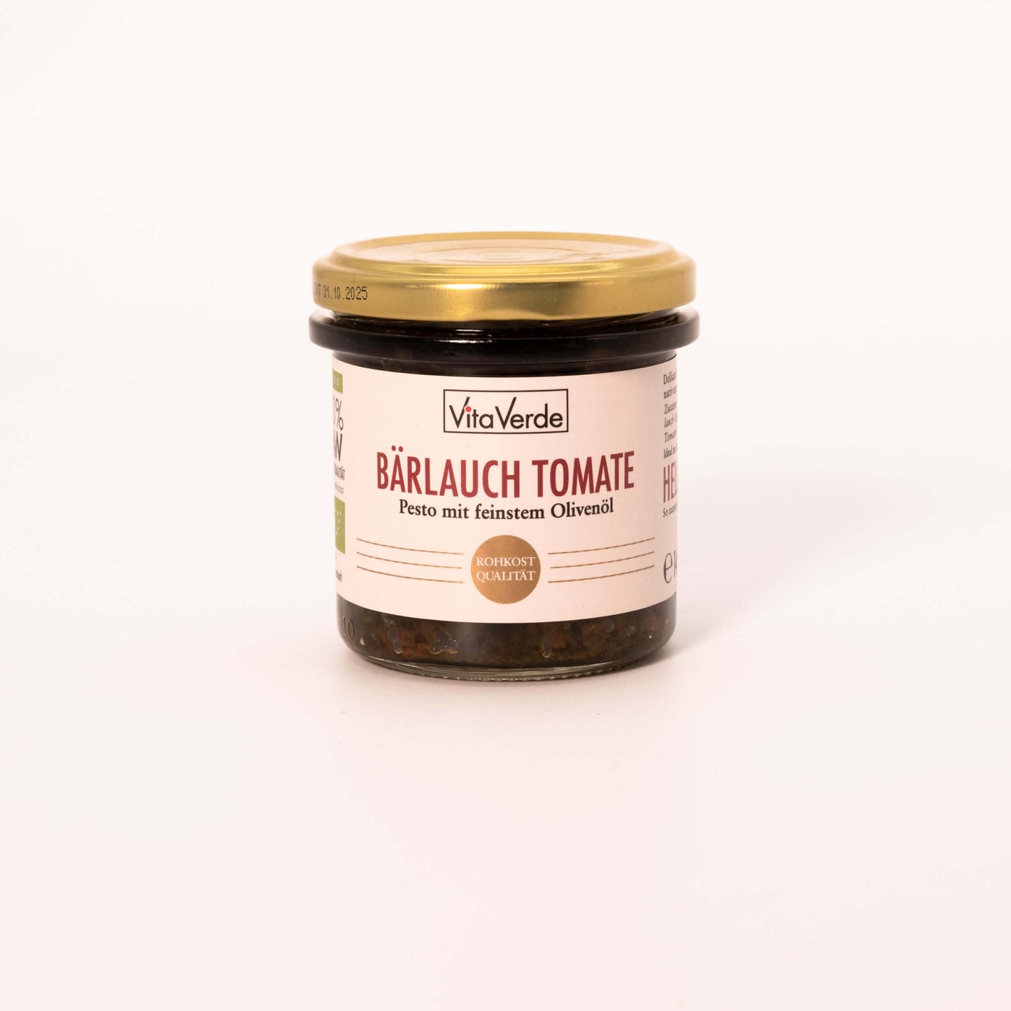 Vita Verde Bio Bärlauch-Pesto mit Tomate 140g