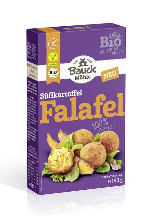 Falafel Süßkartoffel glutenfrei