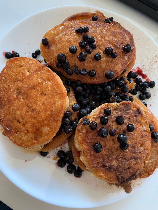 Vegane Pancakes -> Zucker- und Glutenfrei!!