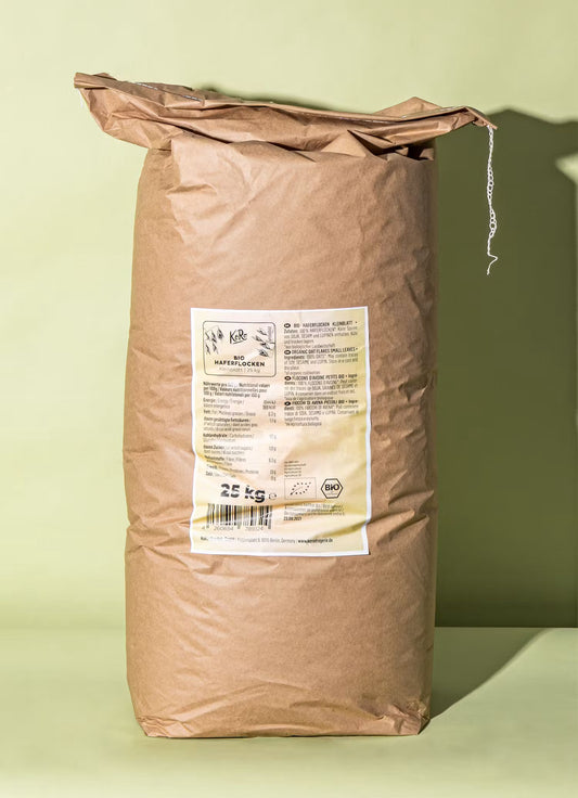 25 Kilo Bio Haferflocken