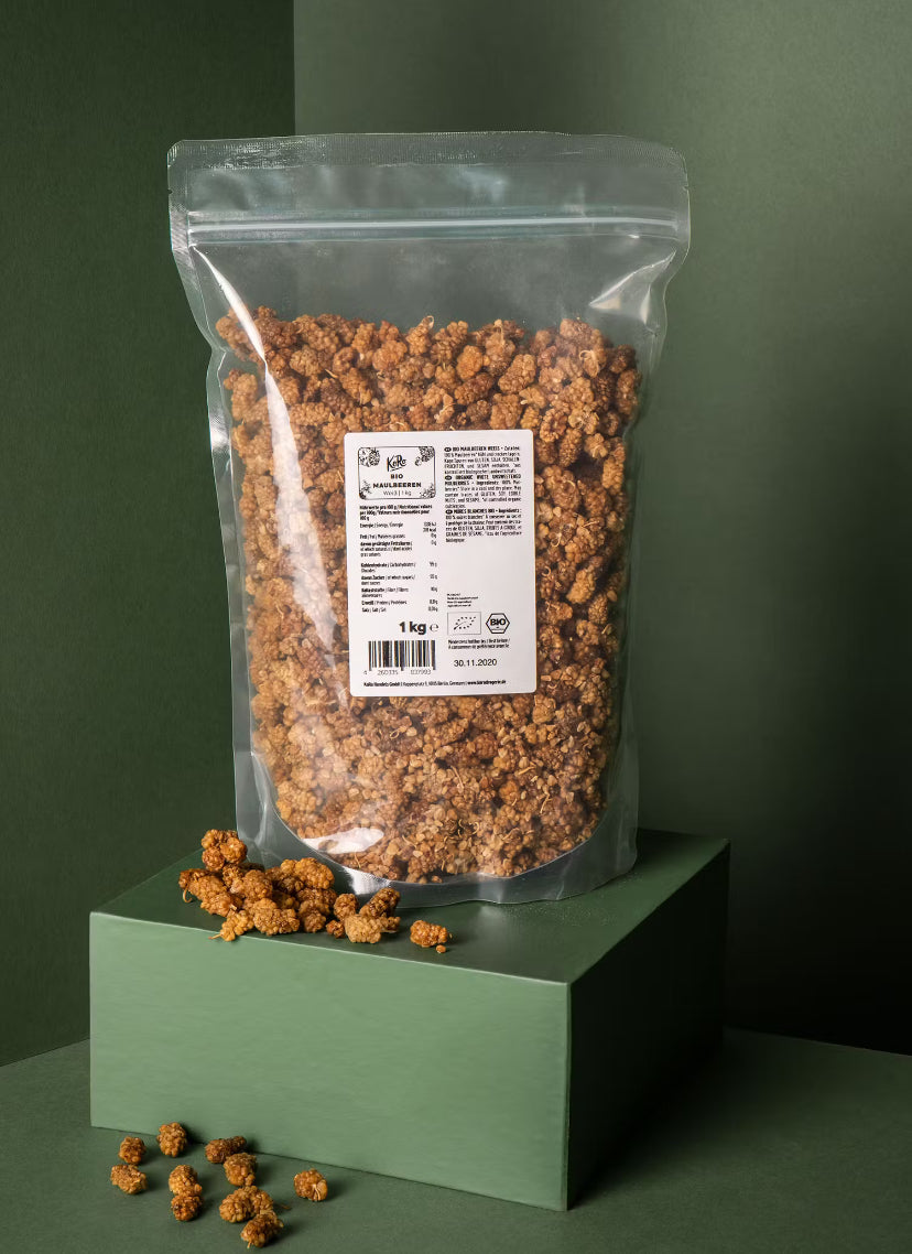 Weisse Bio Maulbeeren 1 kg