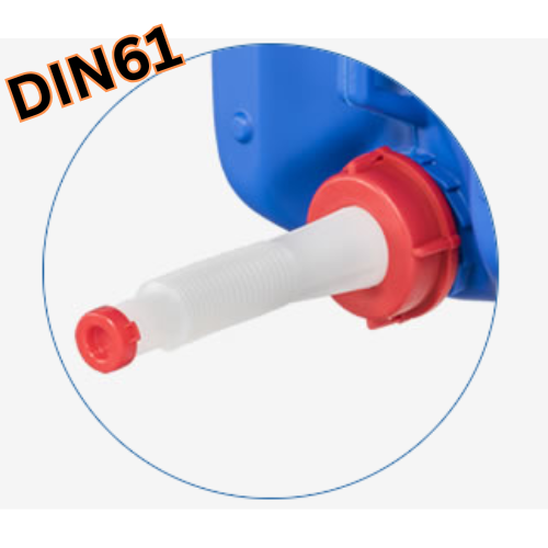 Flexibler Ausgießer - DIN61