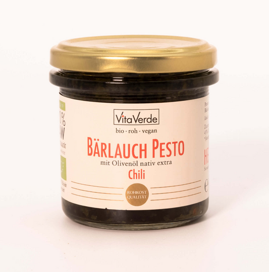 Vita Verde Bio Bärlauch-Pesto mit Chili 140g