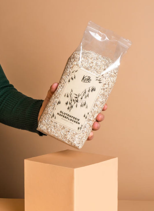Glutenfreie Bio Haferflocken Kleinblatt - 500g