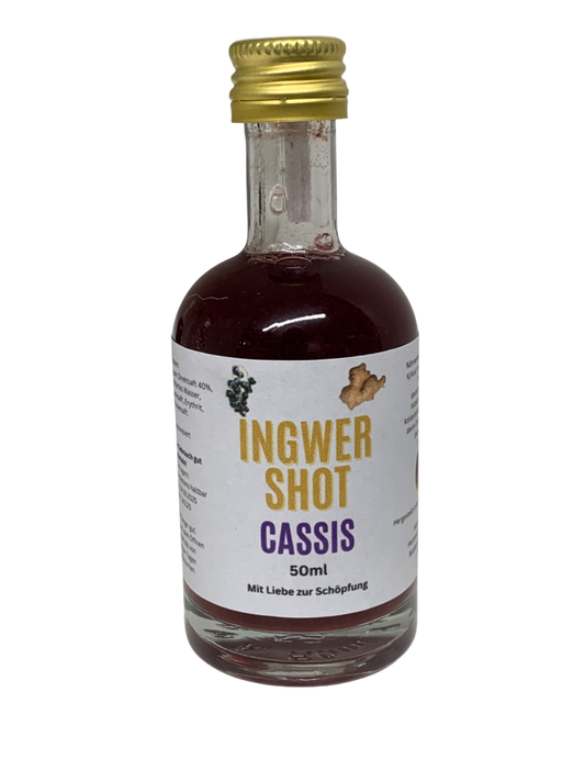 Ingwer Shot - Cassis