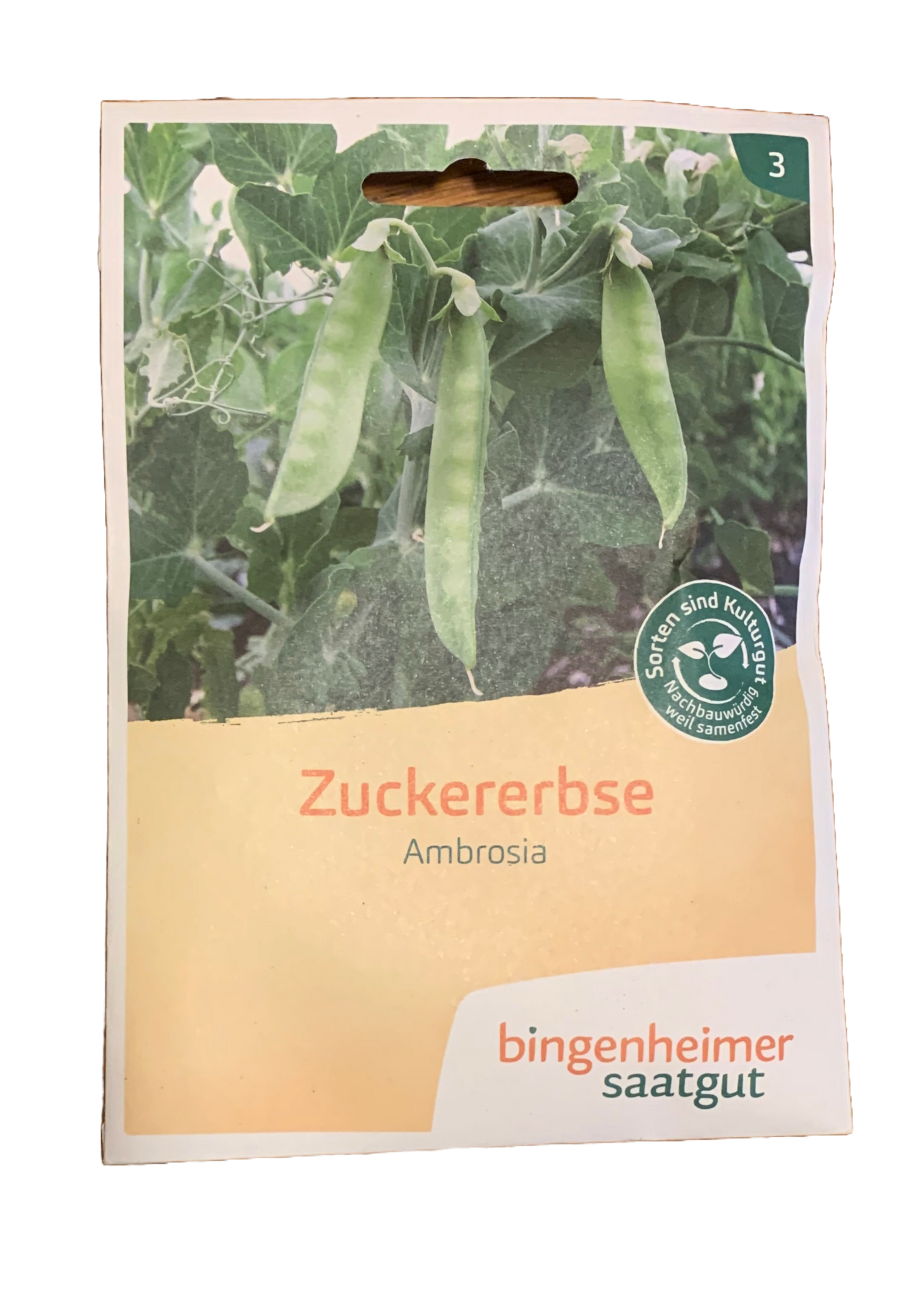 Zuckererbse "Ambrosia" - Bingenheimer Saagut