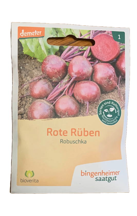 Rote Rüben "Robuschka" - Bingenheimer Saatgut - Demeter