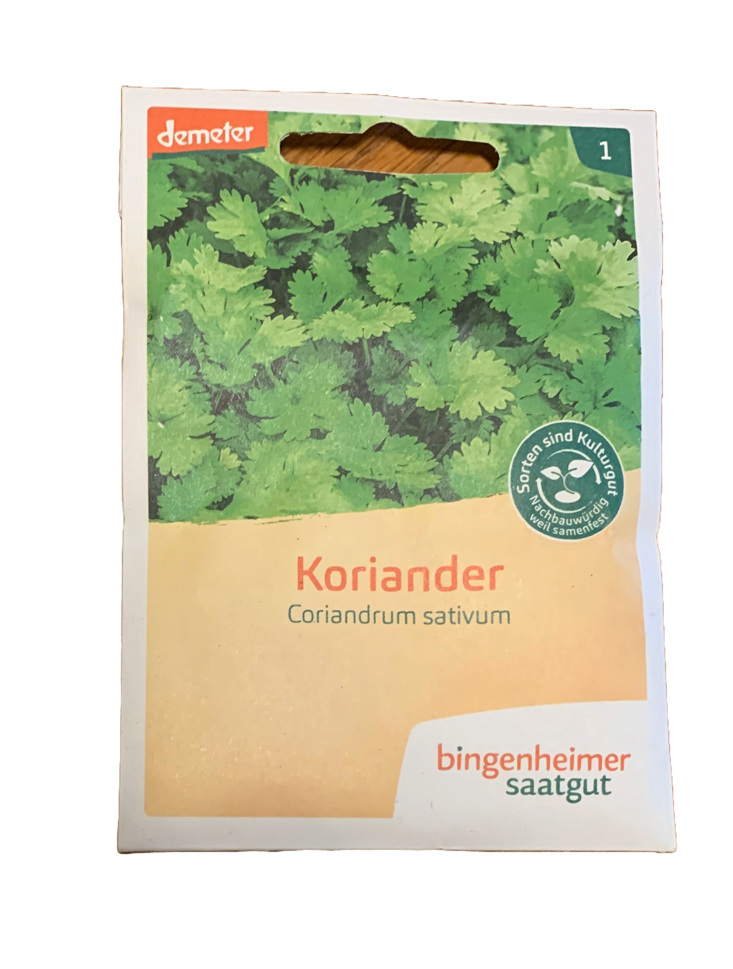 Koriander "Coriandrum sativum" - Bingenheimer Saatgut - Demeter