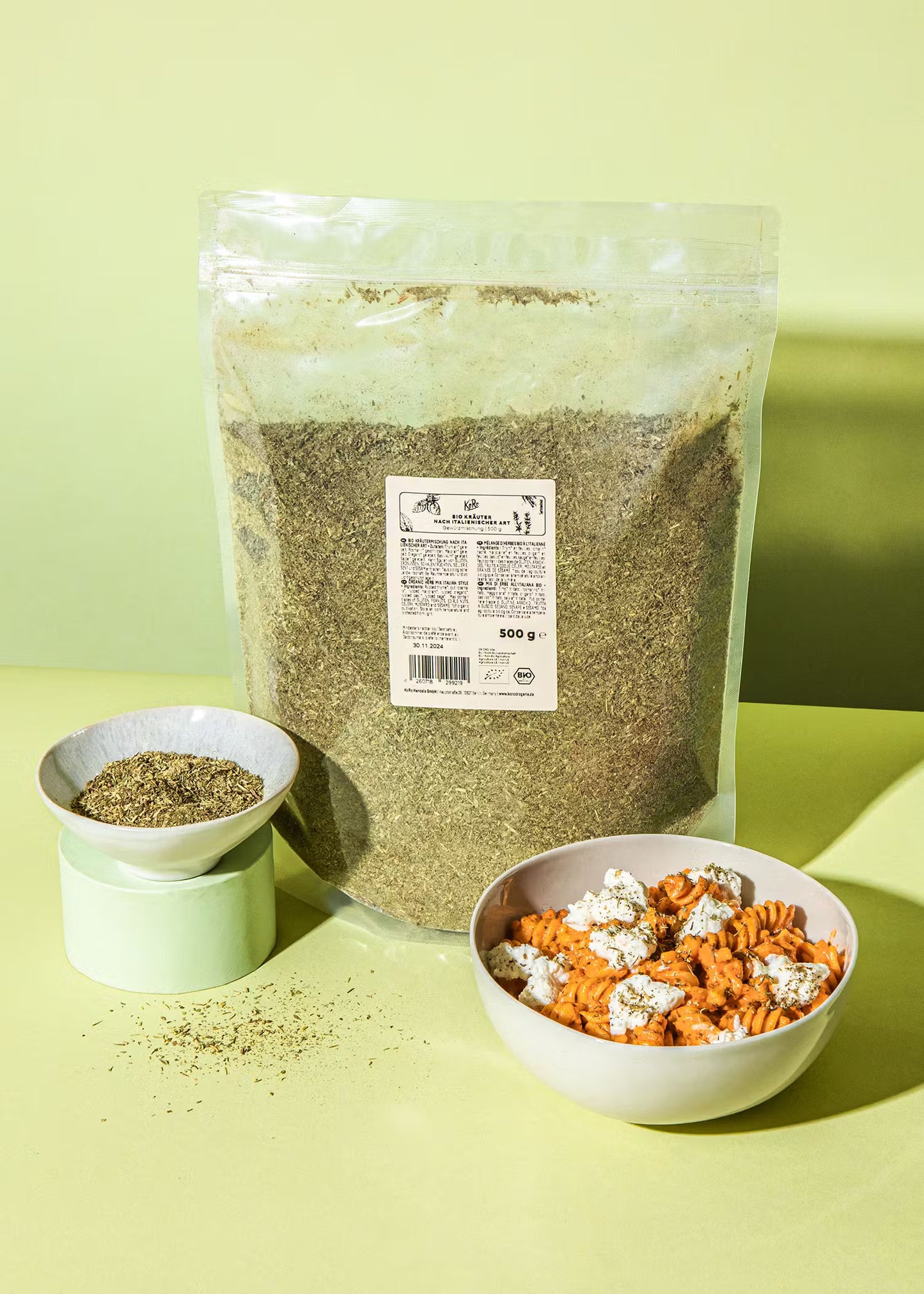 Bio Kräuter nach italienischer Art – 500 g Vorratspackung