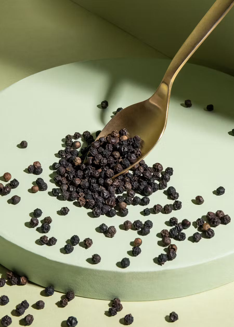 Ganze schwarze Bio Pfefferkörner 1 kg