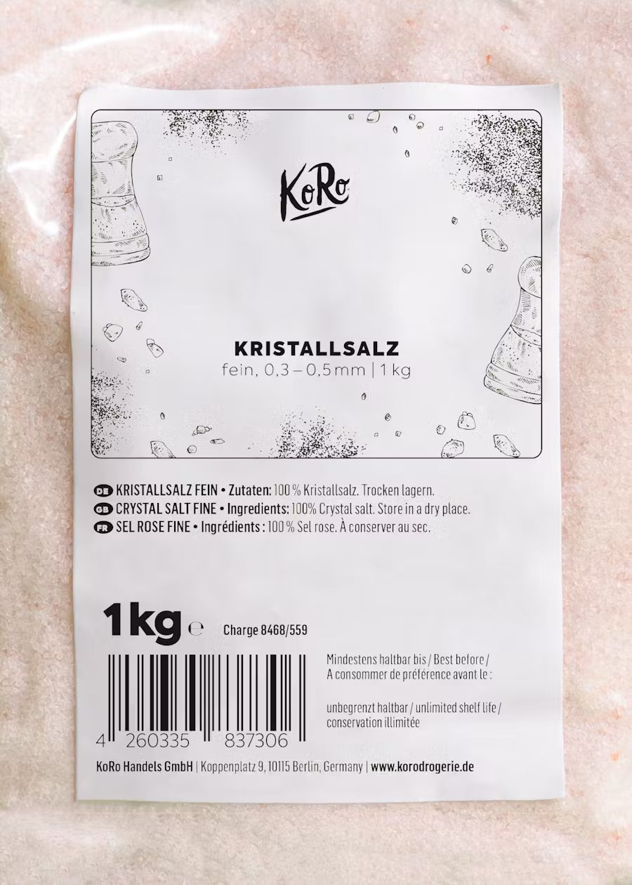 Feines Kristallsalz 1 kg