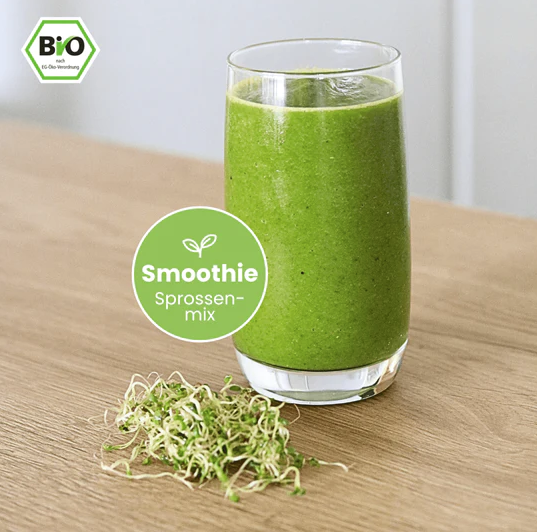 Keimgrün Smoothie - Sprossenmix