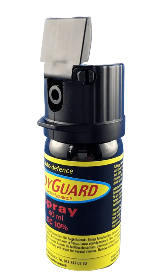 Bodyguard - Pfefferspray mit Schutzkappe