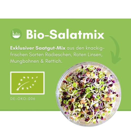 Keimgrün Sprossenmix Probierpaket