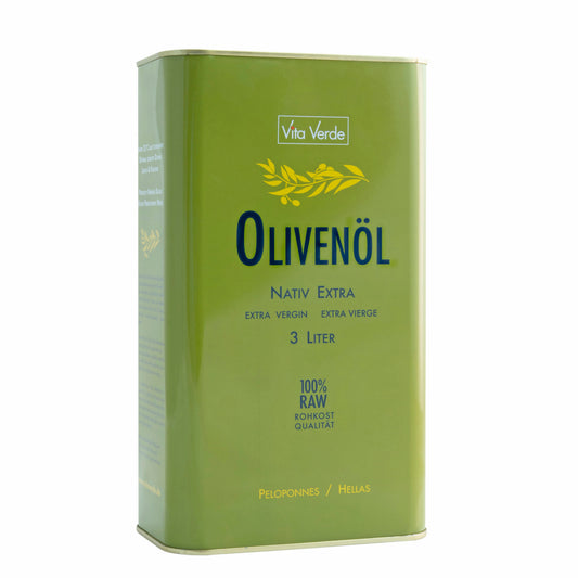 Vita Verde Bio Olivenöl nativ extra Peloponnes, 3 L